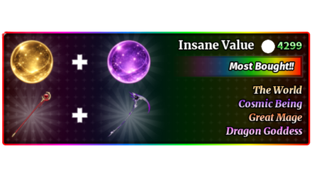 Imagem da oferta WORLD + COSMIC + MAGE + DRAGON GODDESS BUNDLE