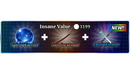 Imagem da oferta SPIRIT WARRIOR + SUN INCARNATE + DUAL WIELDER