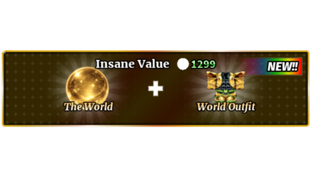 Imagem da oferta THE WORLD + WORLD OUTFIT BUNDLE