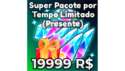 Imagem da oferta Super Pacote por Tempo Limitado (19999 Robux)