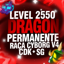 Imagem da oferta LEVEL 2550 + DRAGON PERMANENTE (MASTERIZADA) + CYBORG V4 + CDK + SG