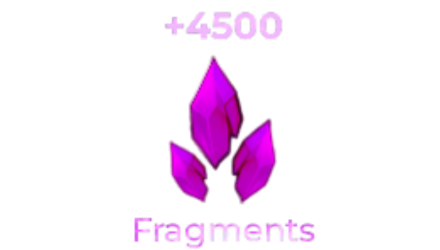 Imagem da oferta [✨] 4.5K FRAGMENTOS 499R