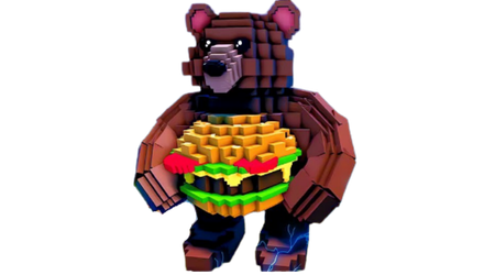 Imagem da oferta (MEGA PROMOÇÃO) Lucky Bearini Burgerini Nível 200