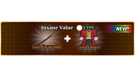 Imagem da oferta SUN INCARNATE + SUN OUTFIT