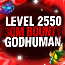 Imagem da oferta LVL 2550 + 30 MILHÕES DE BOUNTY + (CHANCE CDK + SG)