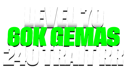 Imagem da oferta Conta Lvl 70 + 60 Mil Gemas + 240 Trait Reroll