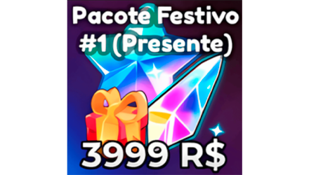 Imagem da oferta Pacote Festivo #1 (3999 Robux)