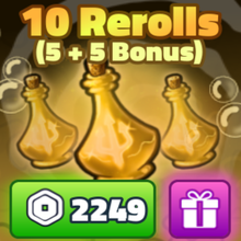 Imagem da oferta 10 Gold Reroll de Traço