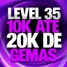 Imagem da oferta CONTA LEVEL 45 + 10K ATÉ 20K DE GEMAS + MITICO + 8K ESTRELAS EVENTO