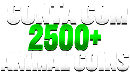 Imagem da oferta Conta com 2500 Animal Coins + Bônus aleatório  
