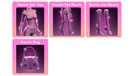 Imagem da oferta Conjunto de Estrela Denim