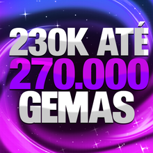 Imagem da oferta CONTA COM 230K ATÉ 270K DE GEMAS + 200 TRAITS