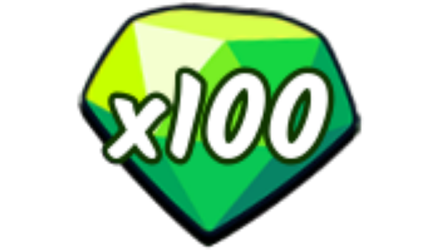 Imagem da oferta PILHA DE ESMERALDAS 100X
