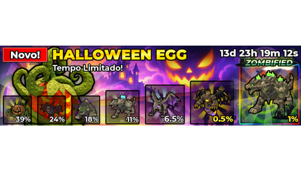 Imagem da oferta Hallowen egg 3X