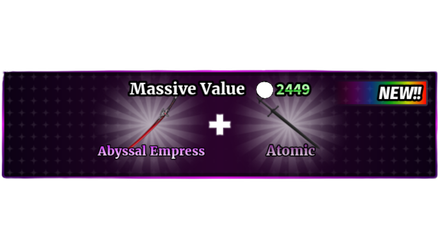 Imagem da oferta MASSIVE VALUE + ABYSSAL EMPRESS + ATOMIC