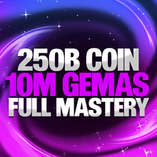 Imagem da oferta CONTA 250 BILHÕES COIN + 10 MILHÕES DE GEMAS + FULL MASTERIZADA + SHINY PET LENDÁRIO