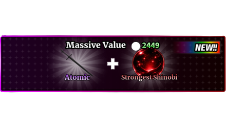 Imagem da oferta MASSIVE VALUE + ATOMIC + STRONGEST SHINOBI
