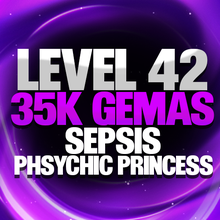 Imagem da oferta CONTA LEVEL 42 + 35K GEMAS + MITICOS SEPSIS E PSYCHIC PRINCESS
