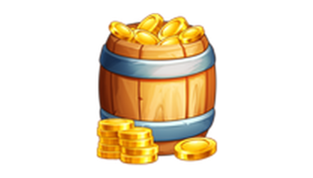 Imagem da oferta Barril Cheio de Moedas (250.000 Moedas)