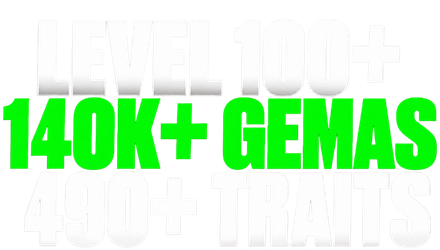Imagem da oferta Level 100 Até 116 + Gemas 146k Até 221k + Trait Reroll 492 Até 900