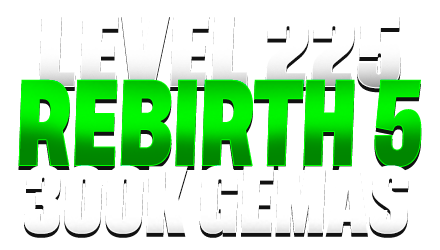Imagem da oferta Lvl 225 + Rebirth 5 + 300 Mil Gemas + Lança Trovão
