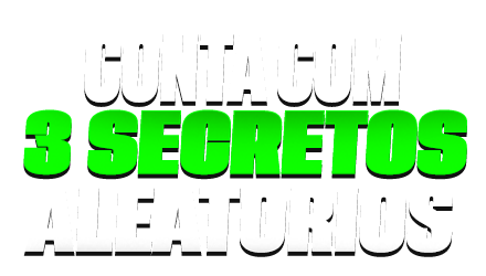 Imagem da oferta CONTA COM 3 SECRETOS ALEATORIOS