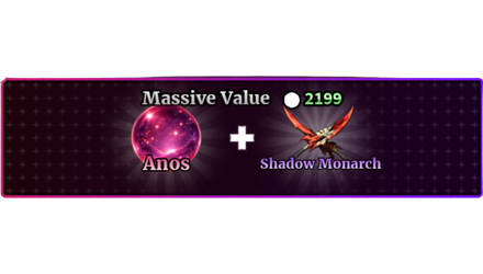 Imagem da oferta MASSIVE VALUE + ANOS + SHADOW MONARCH