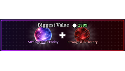 Imagem da oferta BIGGEST VALUE + STRONGEST OF TODAY + STRONGEST IN HISTORY