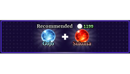 Imagem da oferta RECOMMENDED + GOJO+ SUKUNA